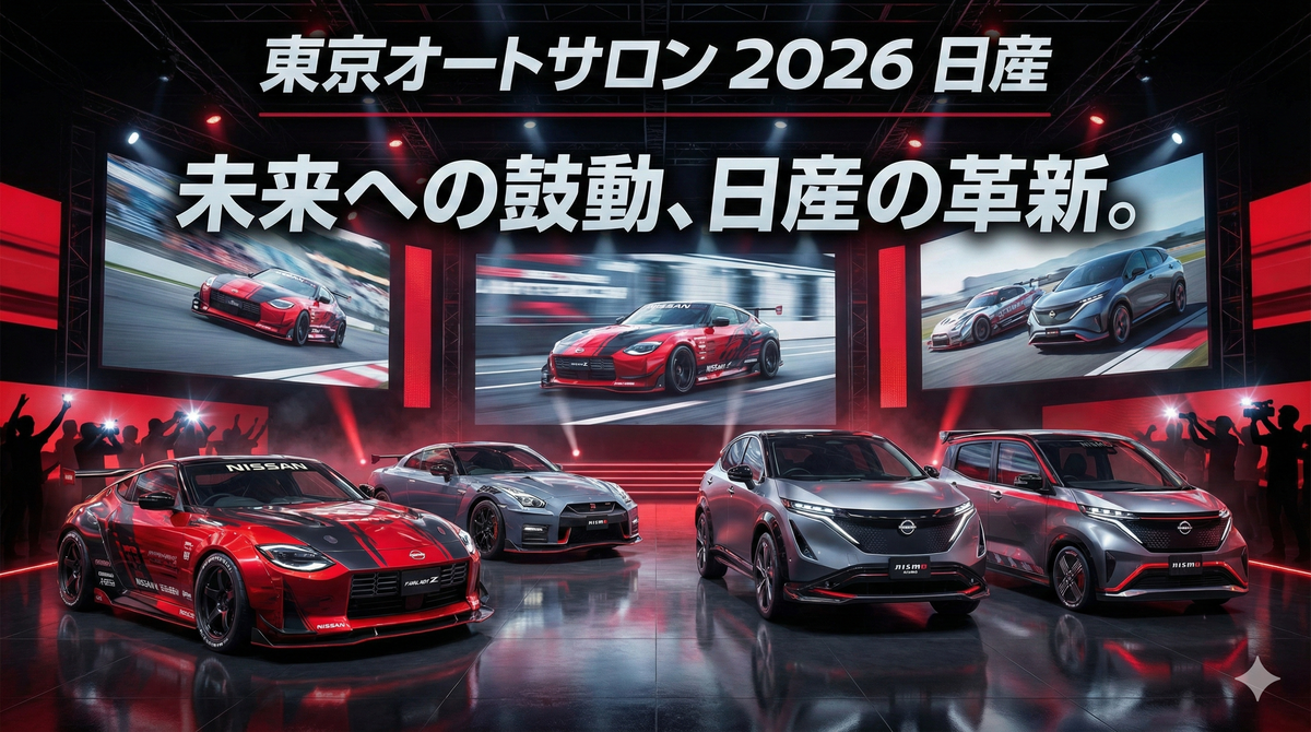 徹底検証】東京オートサロン2026 日産ブースは「行く価値」があるのか