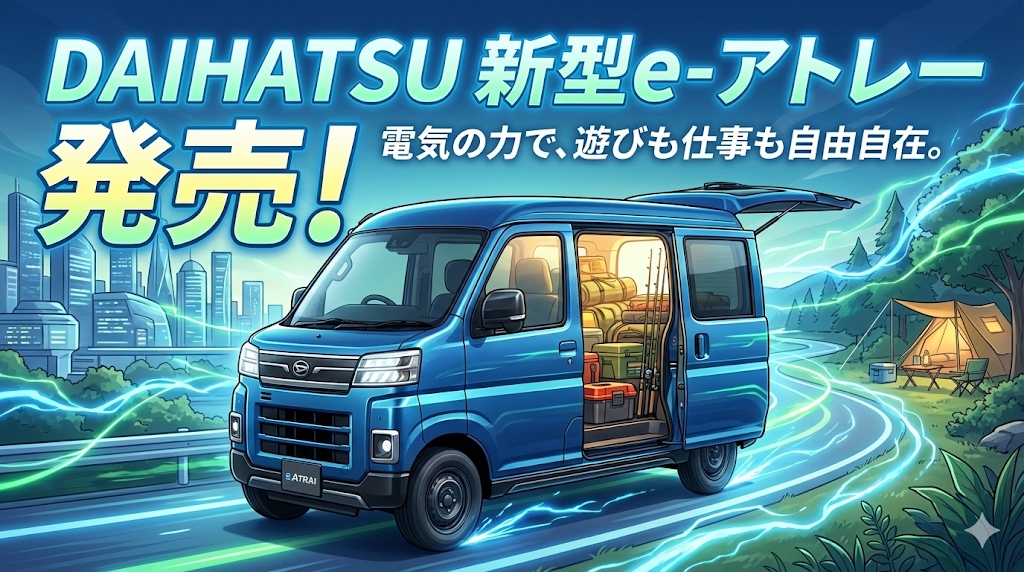 ダイハツ新型e-アトレーの価格・スペック・補助金を元プロが徹底解説