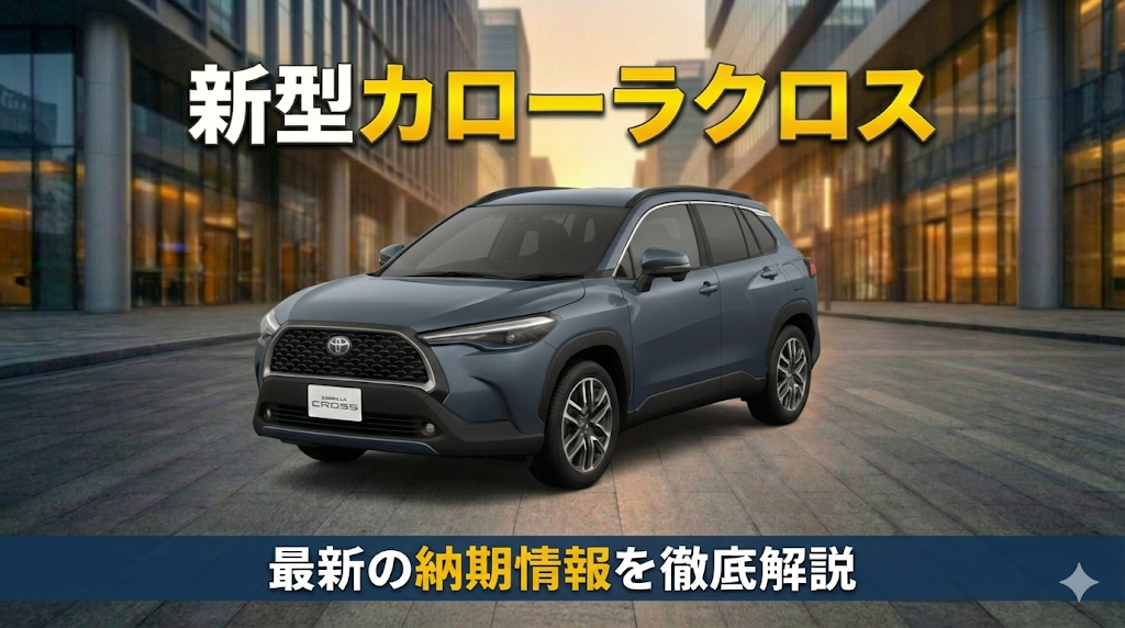 2026年】新型カローラクロス納期最新情報！遅れがおかしい理由と数十万 
