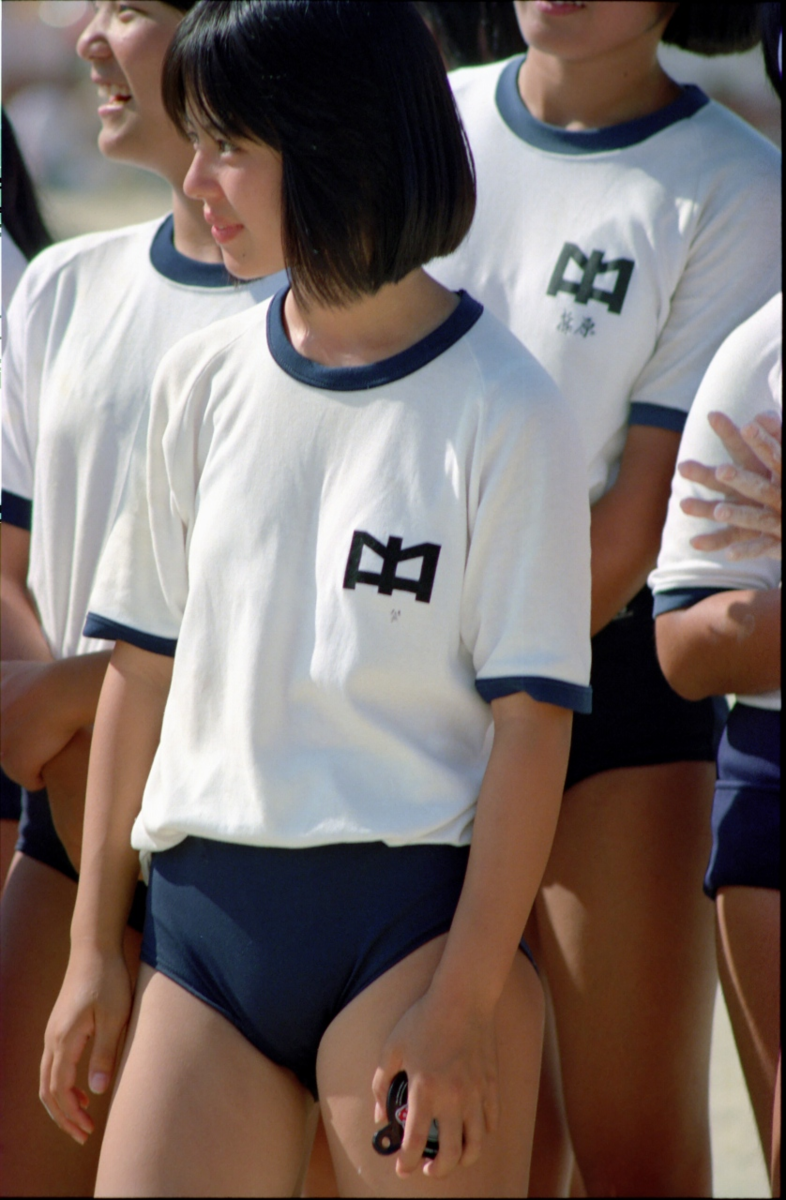 1990年頃体育祭 [ブルママニア界で有名な美少女の学校の、u201c他のシーン 
