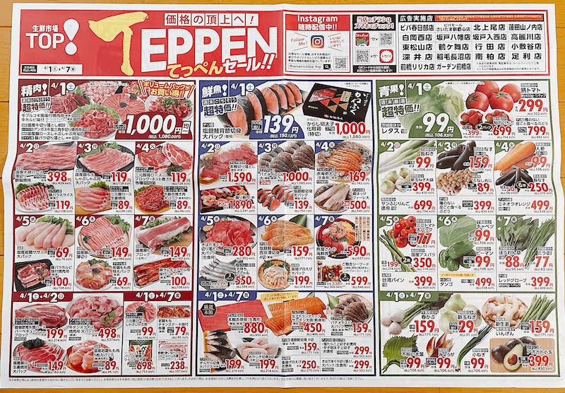 【2024年最新】生鮮市場TOPの安い日・支払い方法・WEBチラシ一覧! 【2024年最新】生鮮市場TOPの安い日・支払い方法・WEBチラシ一覧!