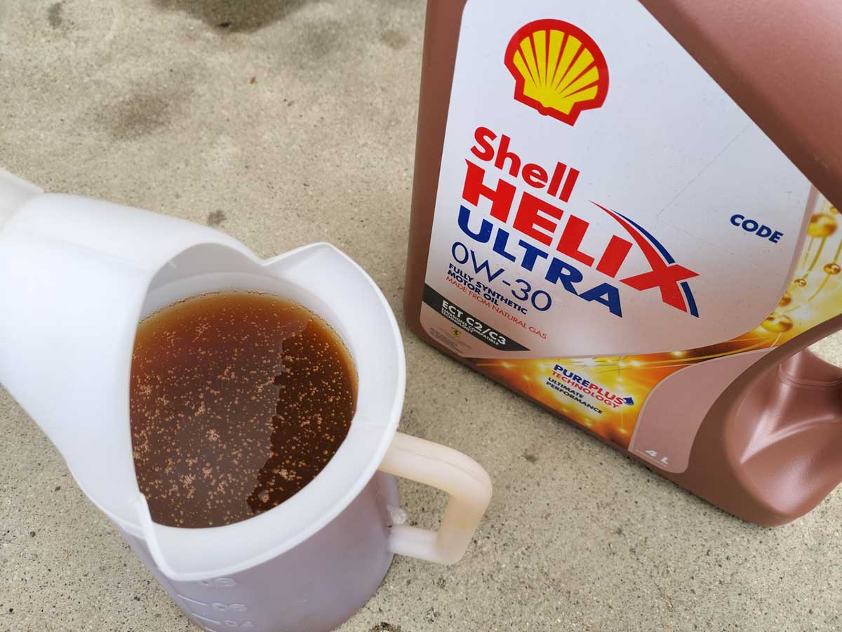 おすすめ！VW互換エンジンオイル「Shell HELIX ULTRA 0W-30」を使った 