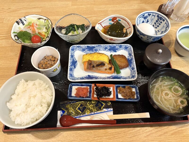 指宿こころの宿の朝食│割烹 味彩にて