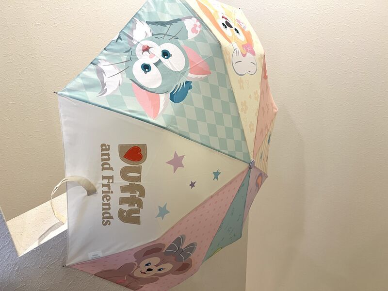 香港ディズニーランドで購入した雨天兼用の傘