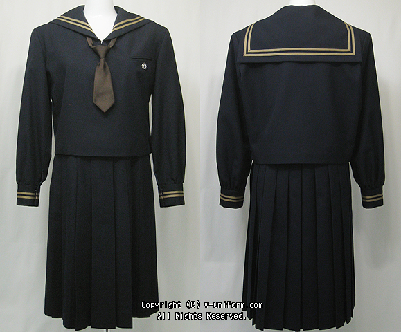 日本橋女学館高校の制服（冬）