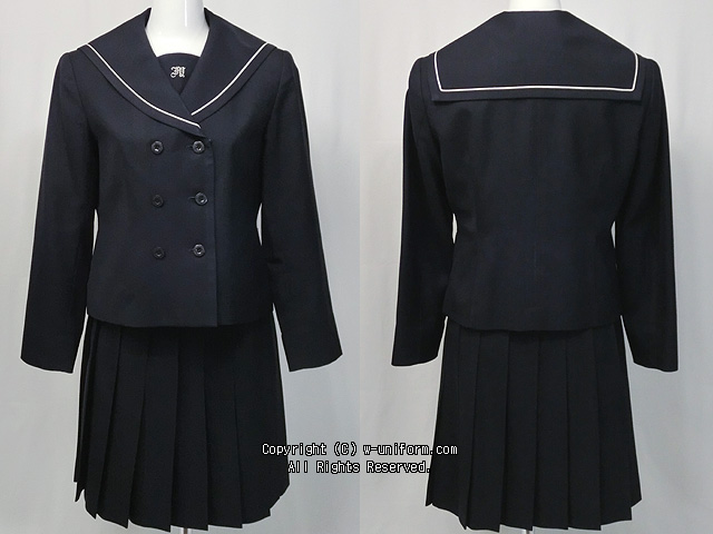 白百合学園 冬コート（函館白百合学園中学高校の制服写真画像まとめ 