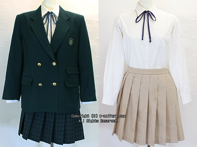 大多喜高校制服　冬&夏 2021年4月14日：制服入荷情報 大多喜高校 淑徳大学看護栄養学部 - w