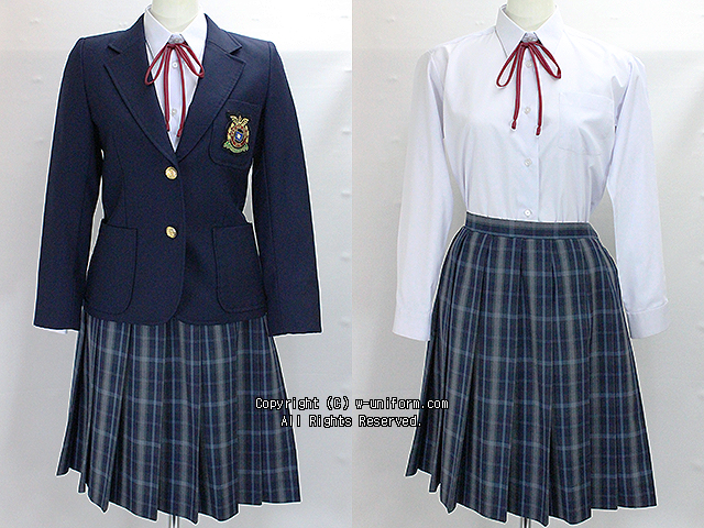 水城高校制服一式 水城高等学校