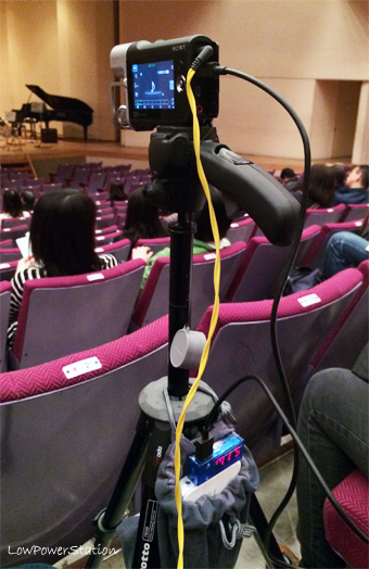 SONY HDR-MV1で会場録音を - 和田哲哉・LowPowerStation