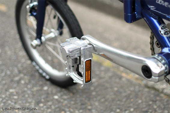 三ヶ島 MKSフラット ペダル ダホン K3ターンn8 d9 p10ルノー DAHON Dove Plus、MKS（三ヶ島）のペダルに交換 - 和田哲哉