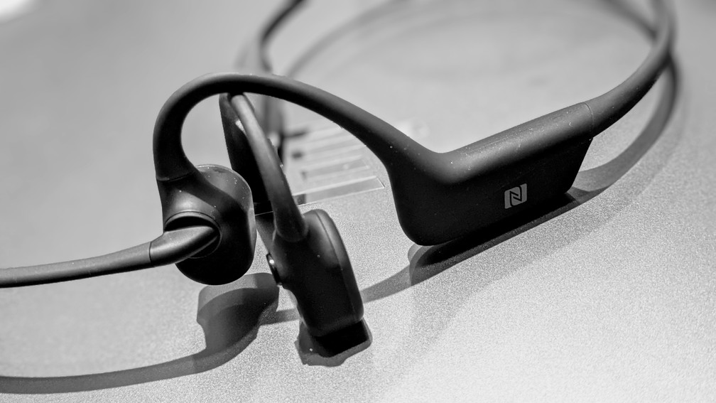 AfterShokz OpenComm Slate Grey骨伝導イヤホン 楽天市場】骨伝導