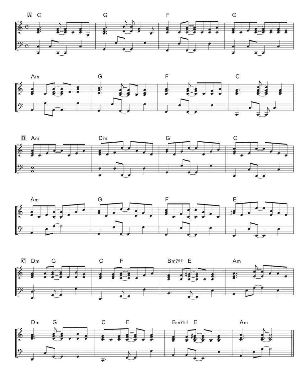 作曲 #6【初心者でも簡単】コード進行を組み合わせて作曲する #1 - わちゃぴの音楽教室