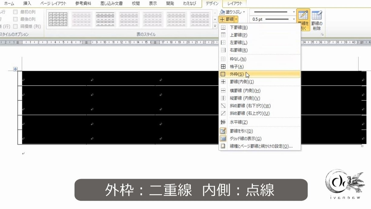 Word 罫線の種類を変更する 戦略 を考えて最短手順で表を仕上げる わえなび ワード エクセル問題集 Word 罫線の種類を変更する 戦略 を考えて最短手順で表を仕上げる わえなび ワード エクセル問題集