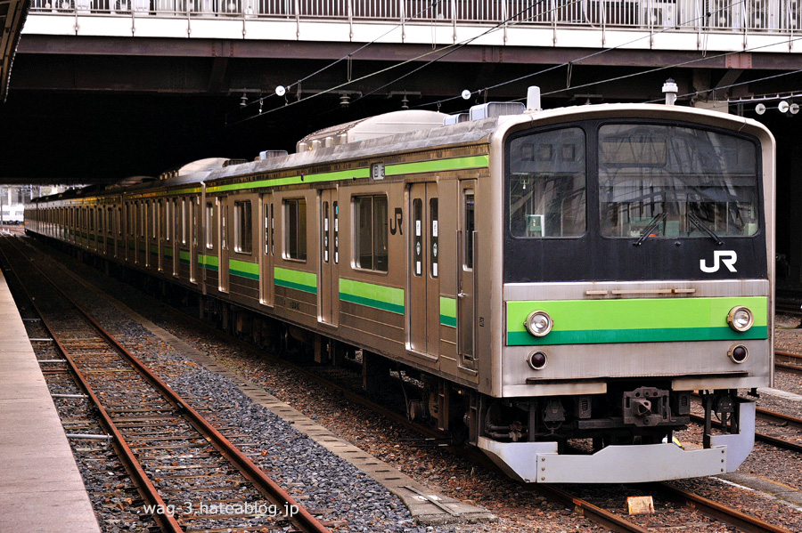 国鉄205系電車。 - 鉄道に乗ることから旅は始まる