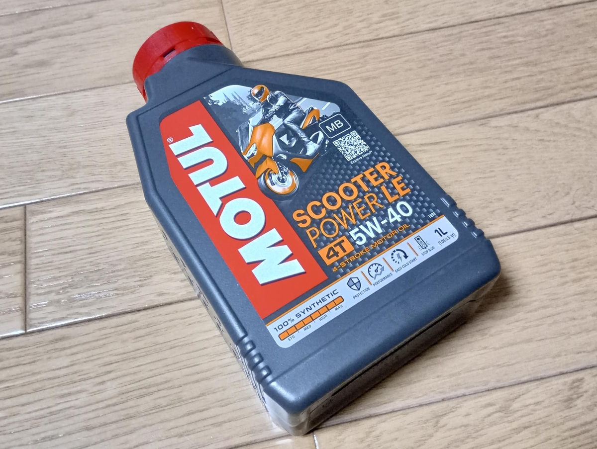 モチュール SCOOTER POWER LE 4T MB 5W40 1L 4缶11172031 SCOOTER 
