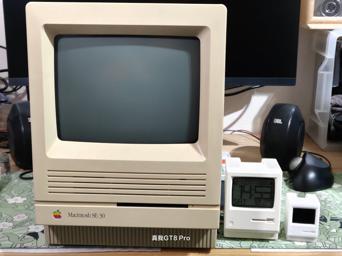 Apple Macintosh SE/30 起動不可ジャンク品を手に入れた件 - わーいの