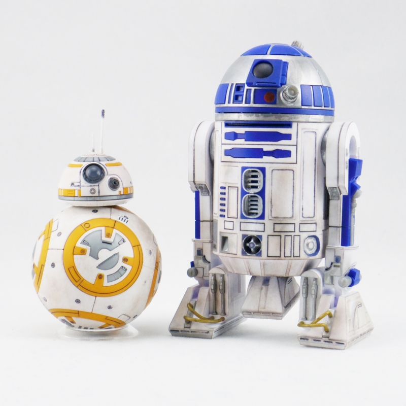 Bb8 X R2 D2 スター・ウォーズ BB-8 & R2-D2 完成品レビュー - 山田家のプラモデル、ガンプラ日記ブログ。初心者でもこつこつと