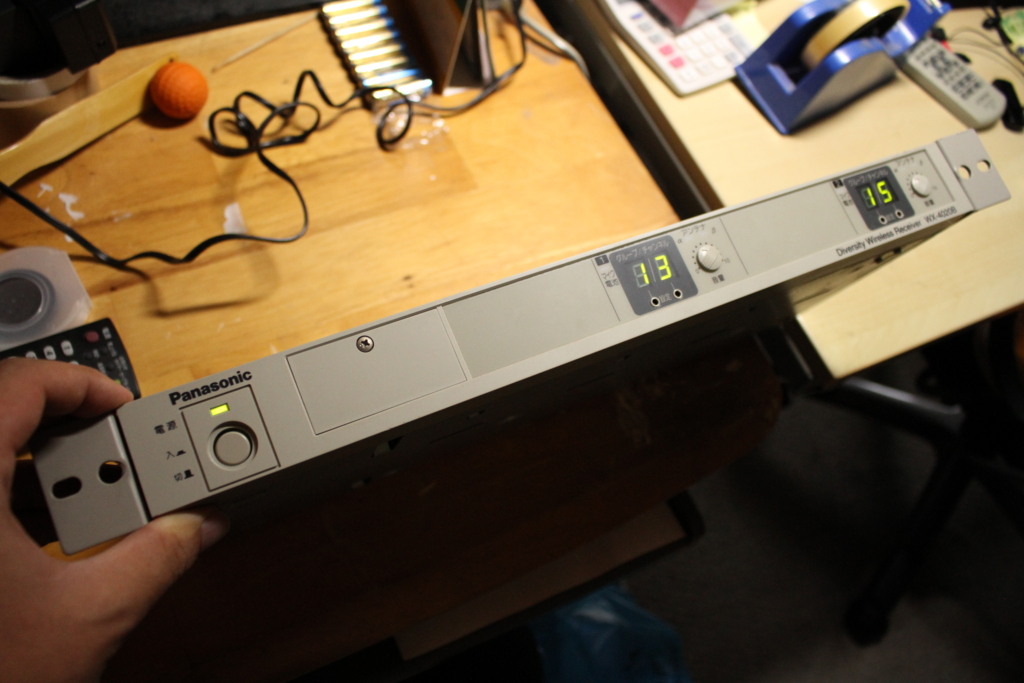 パナソニック 増設用800 MHz帯ワイヤレスチューナーユニット WX-UD500