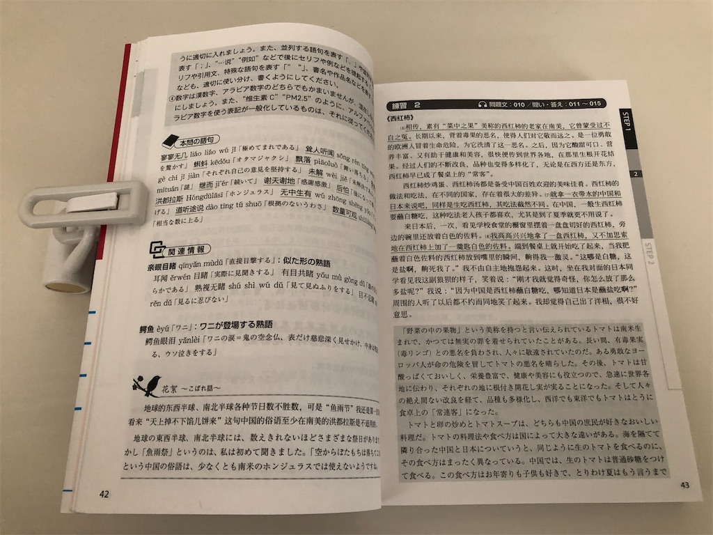 本を開きっぱなしにする道具 三十五歳の日記