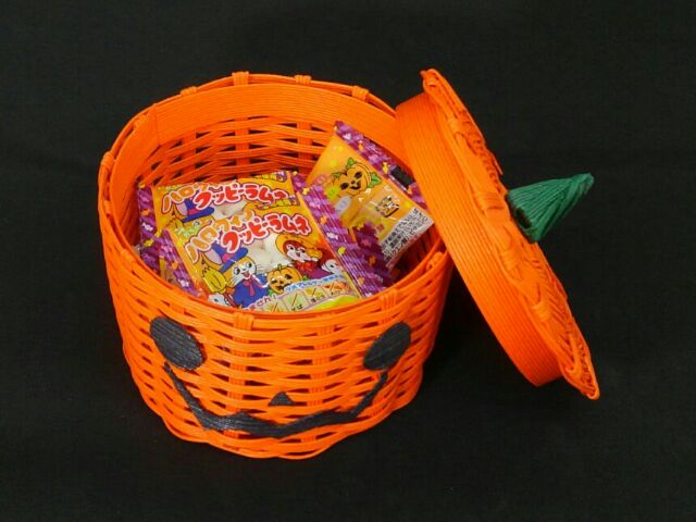 紙バンド ジャックオーランタン 蓋オープン