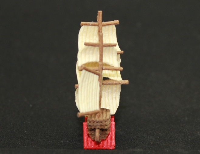 紙バンドクラフト フリゲート艦