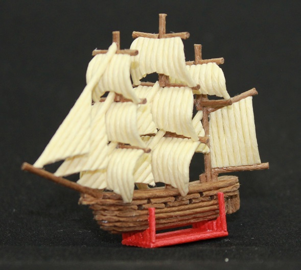 紙バンドクラフト フリゲート艦