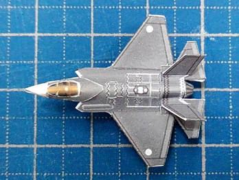 1/500スケール F35ペーパーモデル