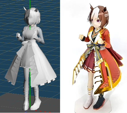 ウマ娘】スペシャルウィーク（新衣装） ペーパーフィギュア 記事一覧