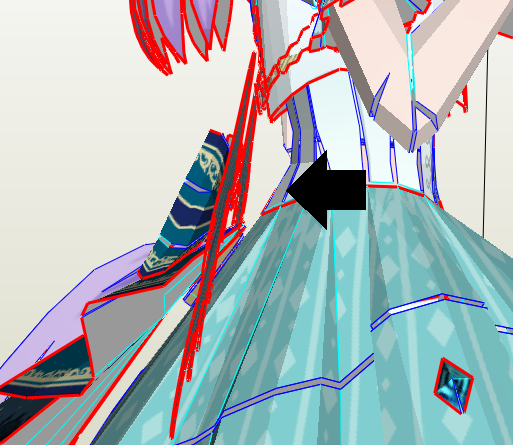 尻尾と背面装飾【ウマ娘】メジロマックイーン（新衣装