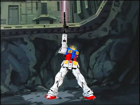 ラストシューティング　ガンプラ合成