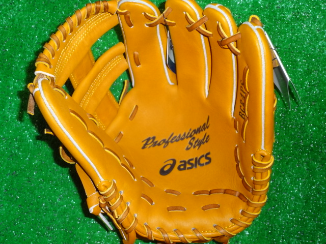 アシックスBGR4PS渡辺直人モデル軟式用内野手用グローブ - 野球用品