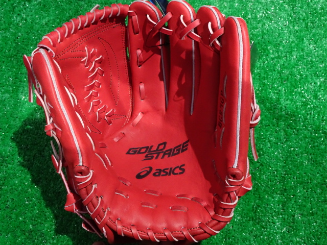 asics BGR5GP 軟式用投手用グローブ ワインレッド - 野球用品専門店