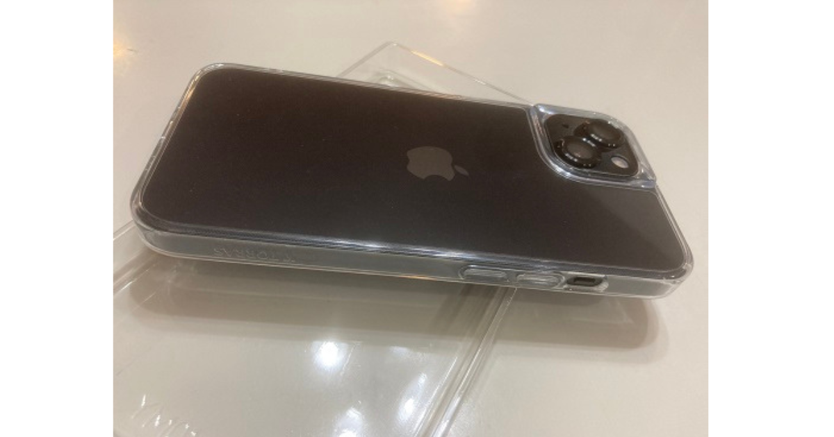 iPhone 13 Pro 128GB グリーン 美品 TORRASケース iPhone13用 TORRASの