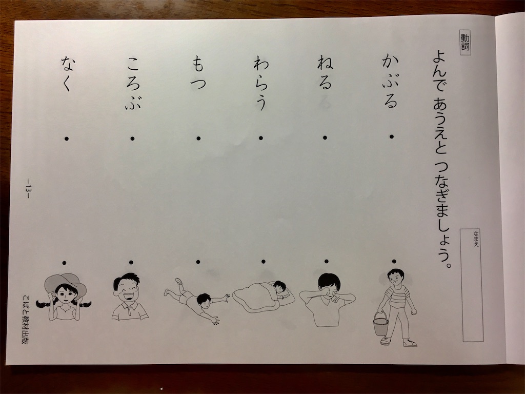 なにしてる と こばと教材 わくわく寺子屋