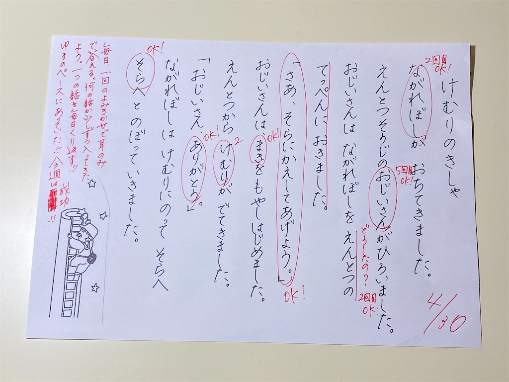 耳に残す練習 21 4 25 30 わくわく寺子屋