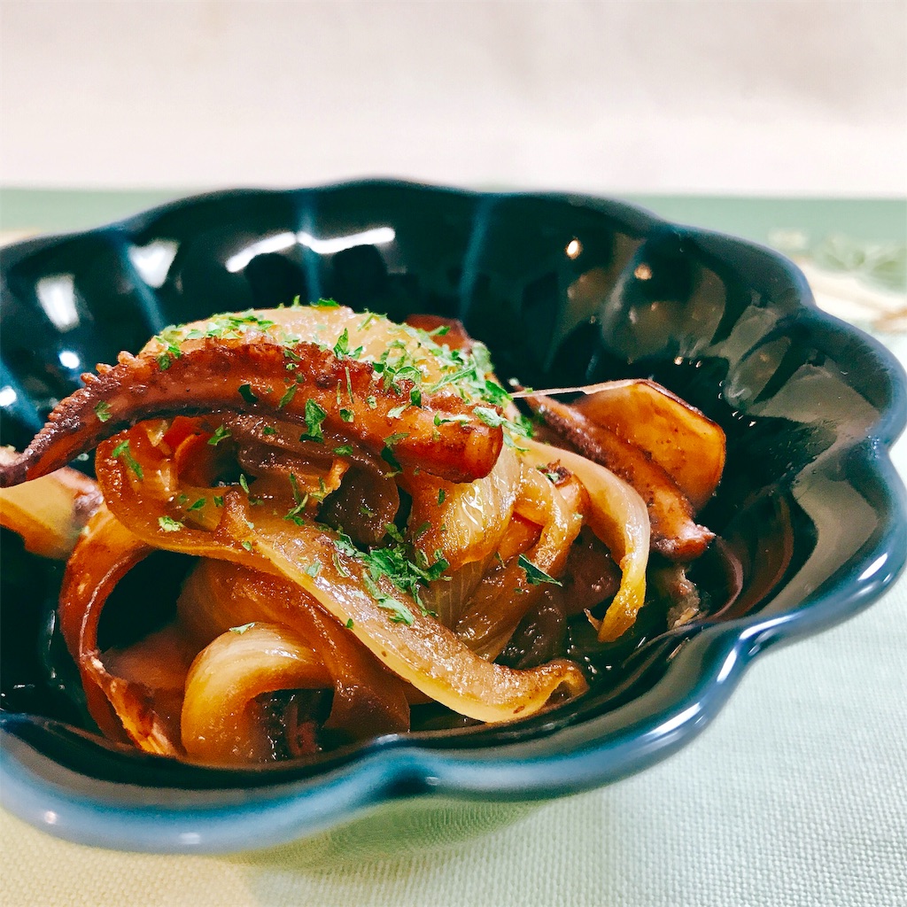 ホットクックレシピ イカ下足と玉ねぎ炒め とろみん家ホットクックレシピ ホットクックレシピ イカ下足と玉ねぎ炒め とろみん家ホットクックレシピ