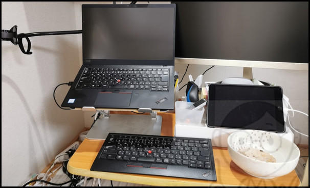 ThinkPad X1 CarbonとThinkPad外付けキーボード