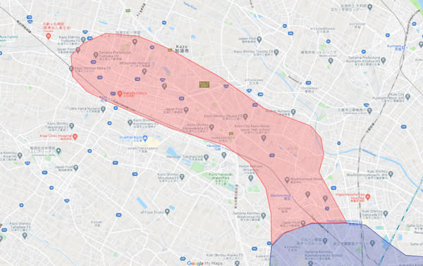 稼げる?加須市ウーバーイーツ配達バイトできる加盟店は（埼玉県 