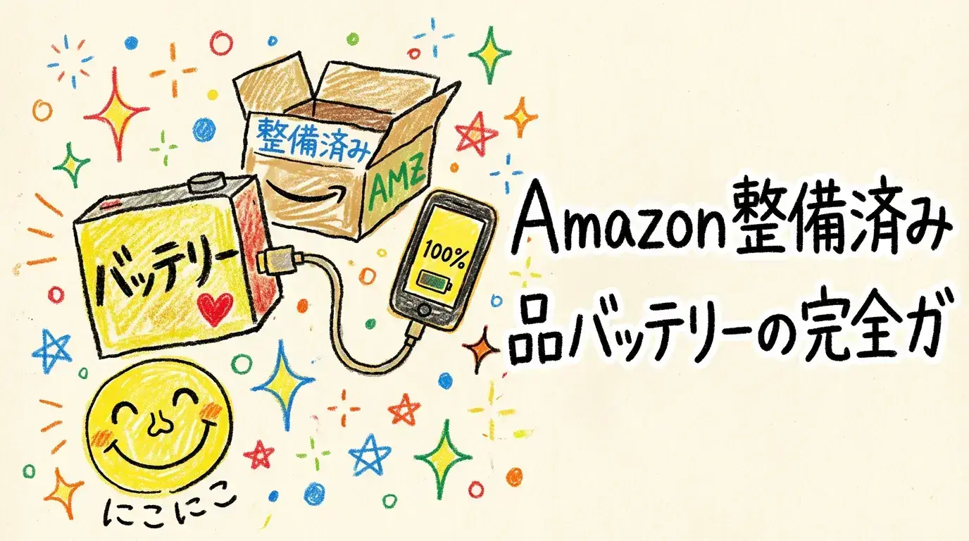 Amazon整備済み品バッテリーの完全ガイド:購入前に知っておくべき全知識