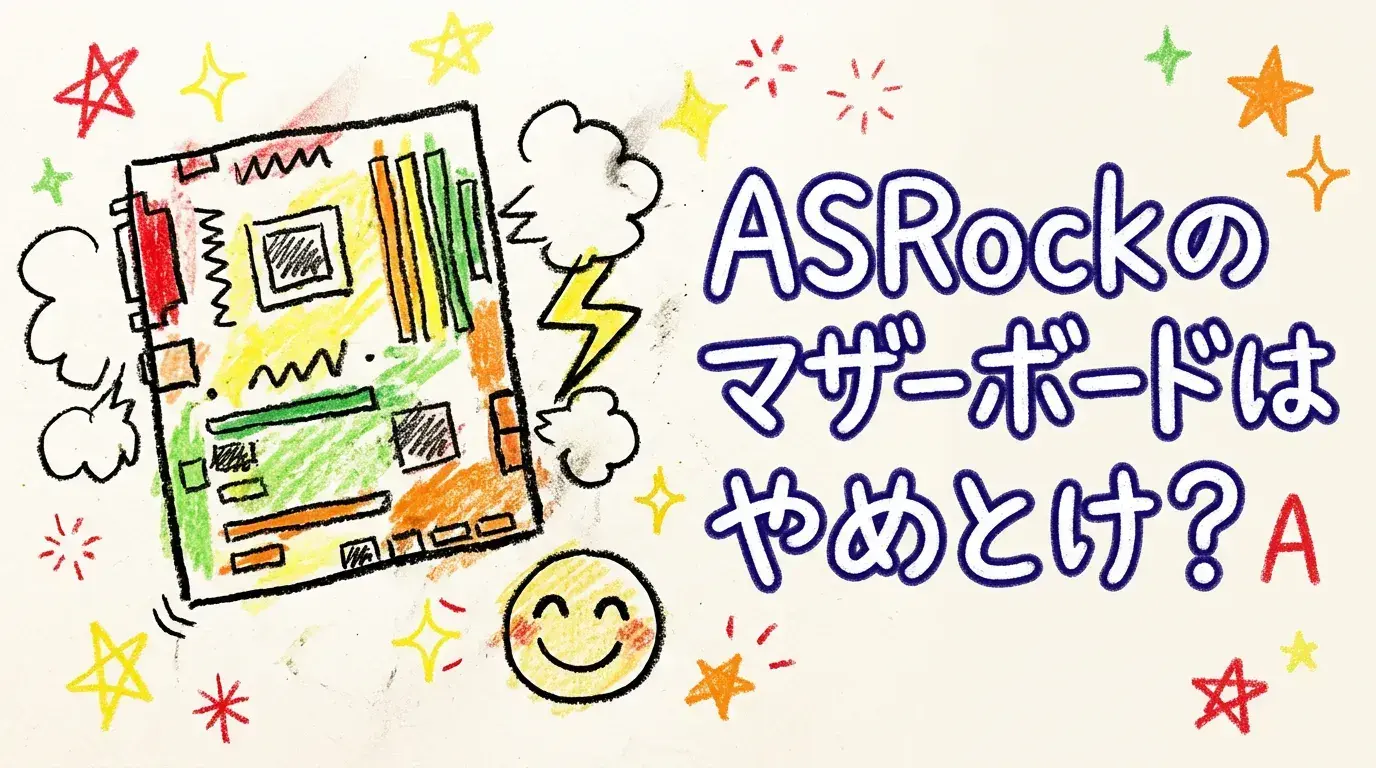  ASRockのマザーボードはやめとけ？ASUSとの関係や評判、事件まで徹底解説！