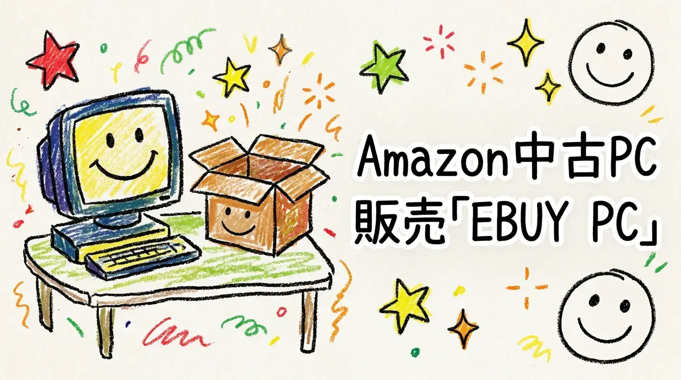 Amazon中古PC販売「EBUY PC」の評判分析：メリットとデメリットを徹底解説