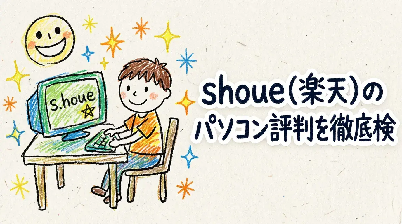 s.houe（楽天）のパソコン評判を徹底検証！安さの裏にある注意点とは？