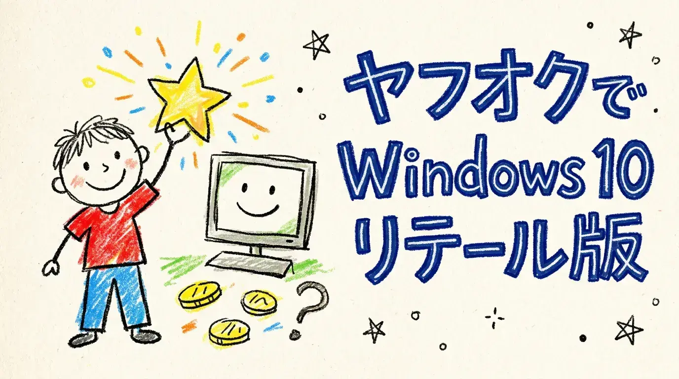ヤフオクでWindows 10リテール版を買うのは危険？価格・メリット・リスクを徹底解説