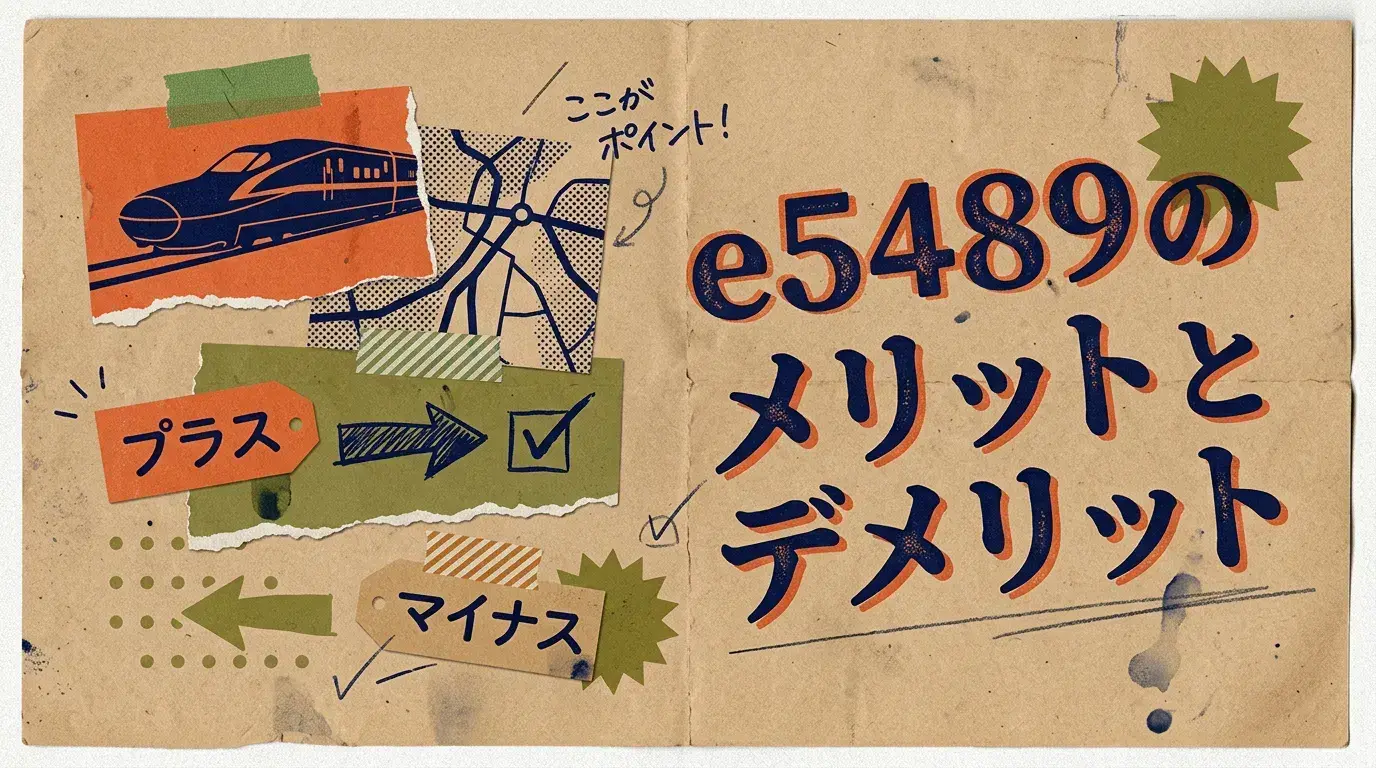 e5489のメリットとデメリット