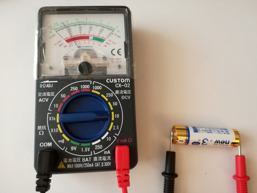 【動作確認OK】単３電池使用 電子工作】ボタン電池式の照明を単三乾電池式に改造する（実験
