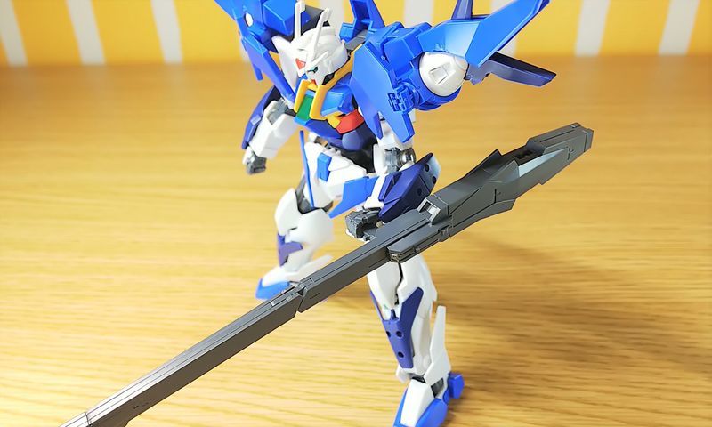 HGBD ガンダムダブルオースカイ 組み立て後レビュー2 - ワンこんの趣味部屋