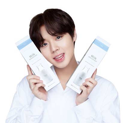 APRILSKIN × WANNA ONE パク・ジフン コラボポスター 専用箱 Wanna One