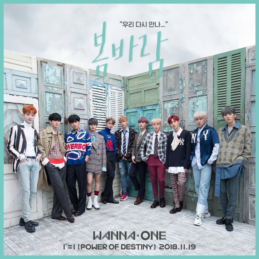 Wanna One “1¹¹=1(POWER OF DESTINY)” Album Photo 