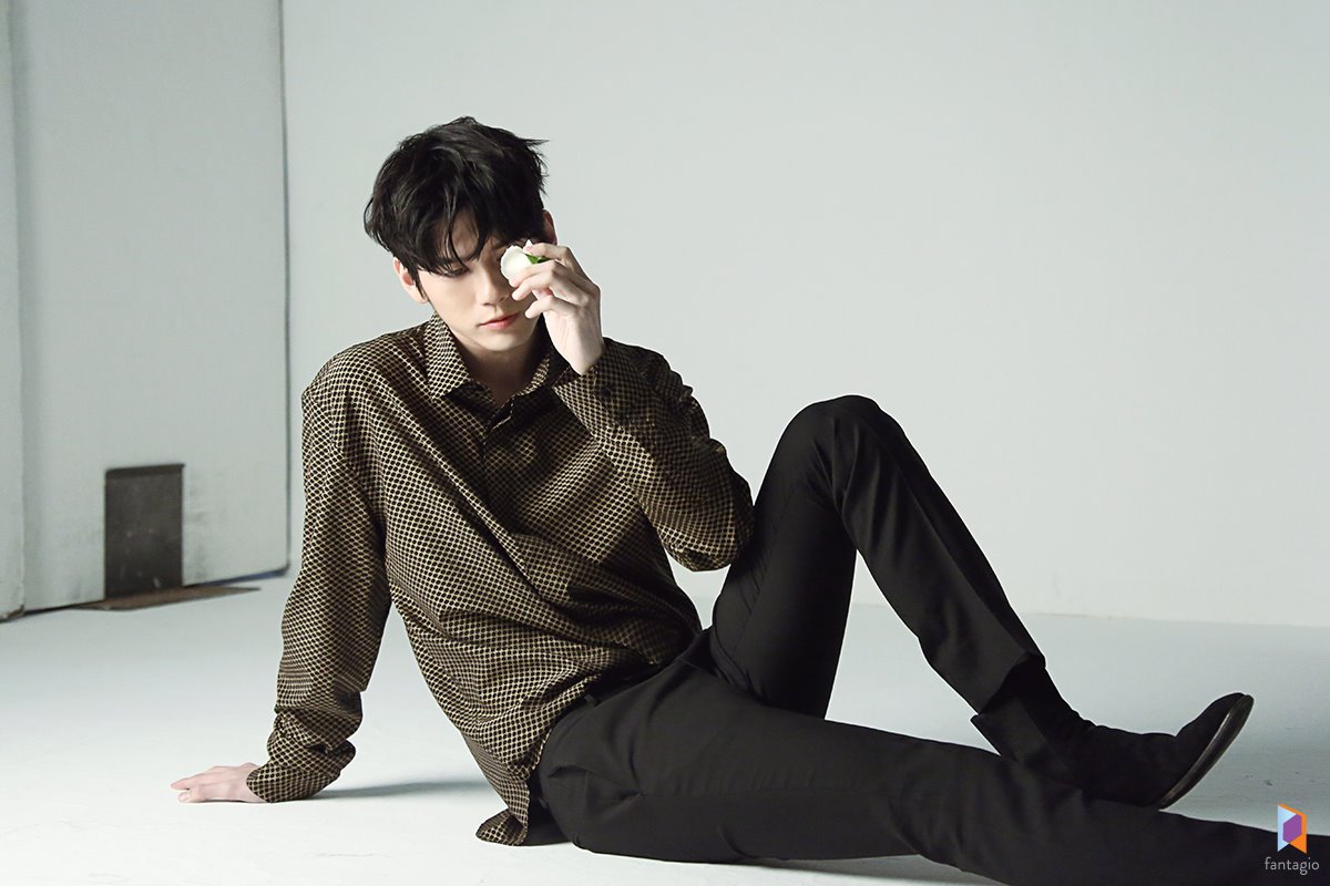 オン・ソンウ GQ 2019年4月号 撮影現場 ビハインド写真 - WANNA