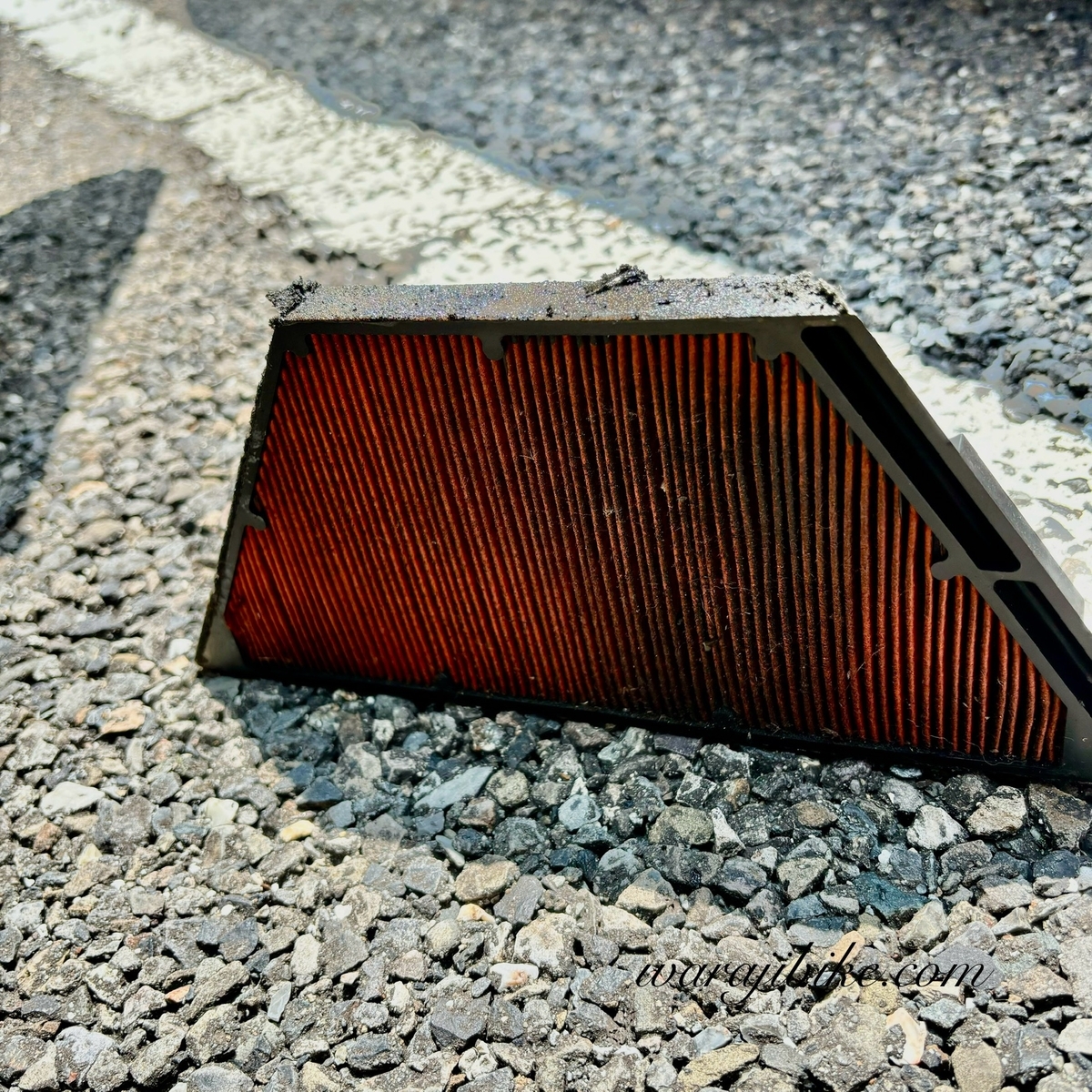 ZZR1400のエアーフィルター取り換え - うさぎのしらせ